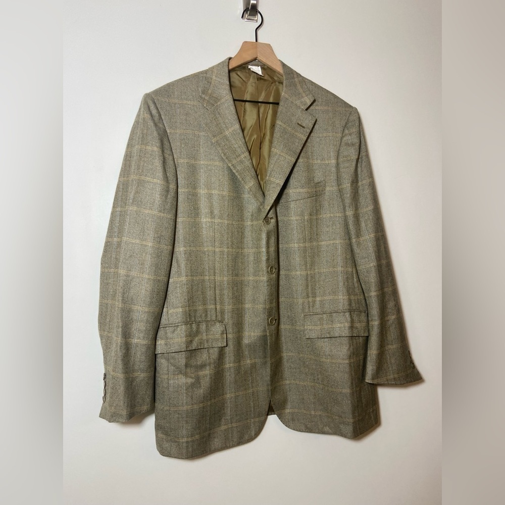 KITON Mitchells 100% Cashmere Men's Napoli Blazer 44 US UK 54 Sport Coat - Picture 4 of 13